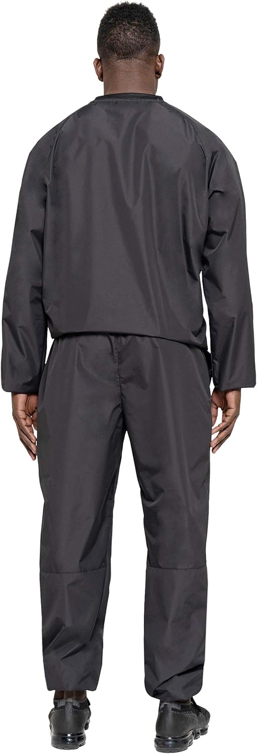 Negash Sauna Suit for Men Anti Torn Sweat Sauna Suit Lightweight Waterproof Men Sauna Suit for Boxing Exercise Get Fitness Working Out : Sports & Outdoors