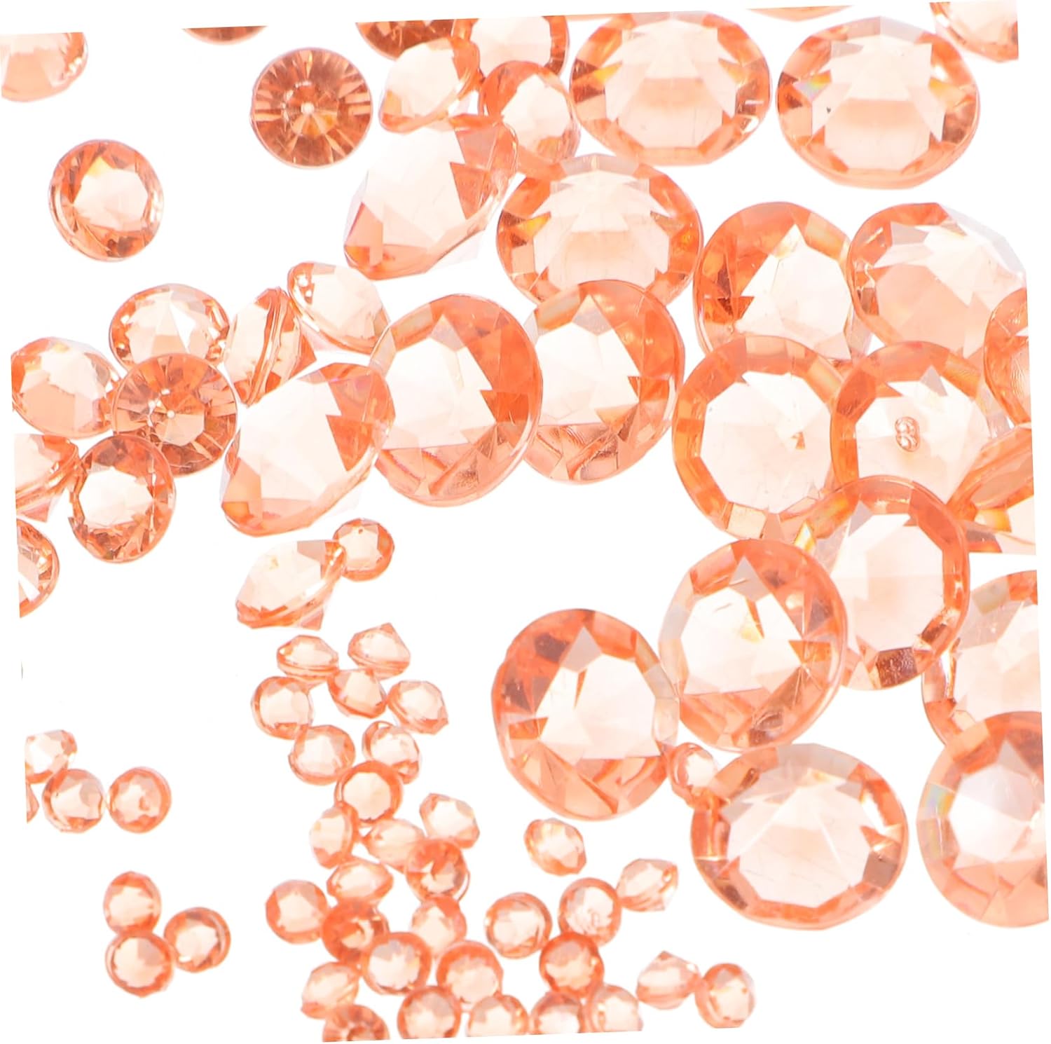 Housoutil 8000Pcs Shiny Acrylic Rocks for Wedding Table Decorations Versatile Vase Filler Beads Luxurious Centerpiece Scatter for Various Occasions and Easy to Clean Decorative Gems