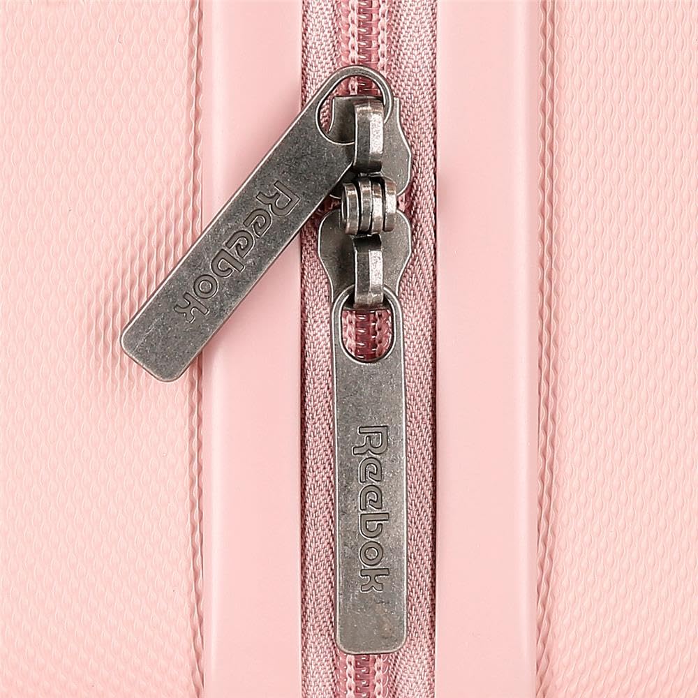 Reebok Franklin, Beauty case adattabile, realizzato in ABS, 29 cm x 21 cm x 15, maniglie con cerniera con fori per lucchetto, di Joumma Bags, CARNE, Trousse