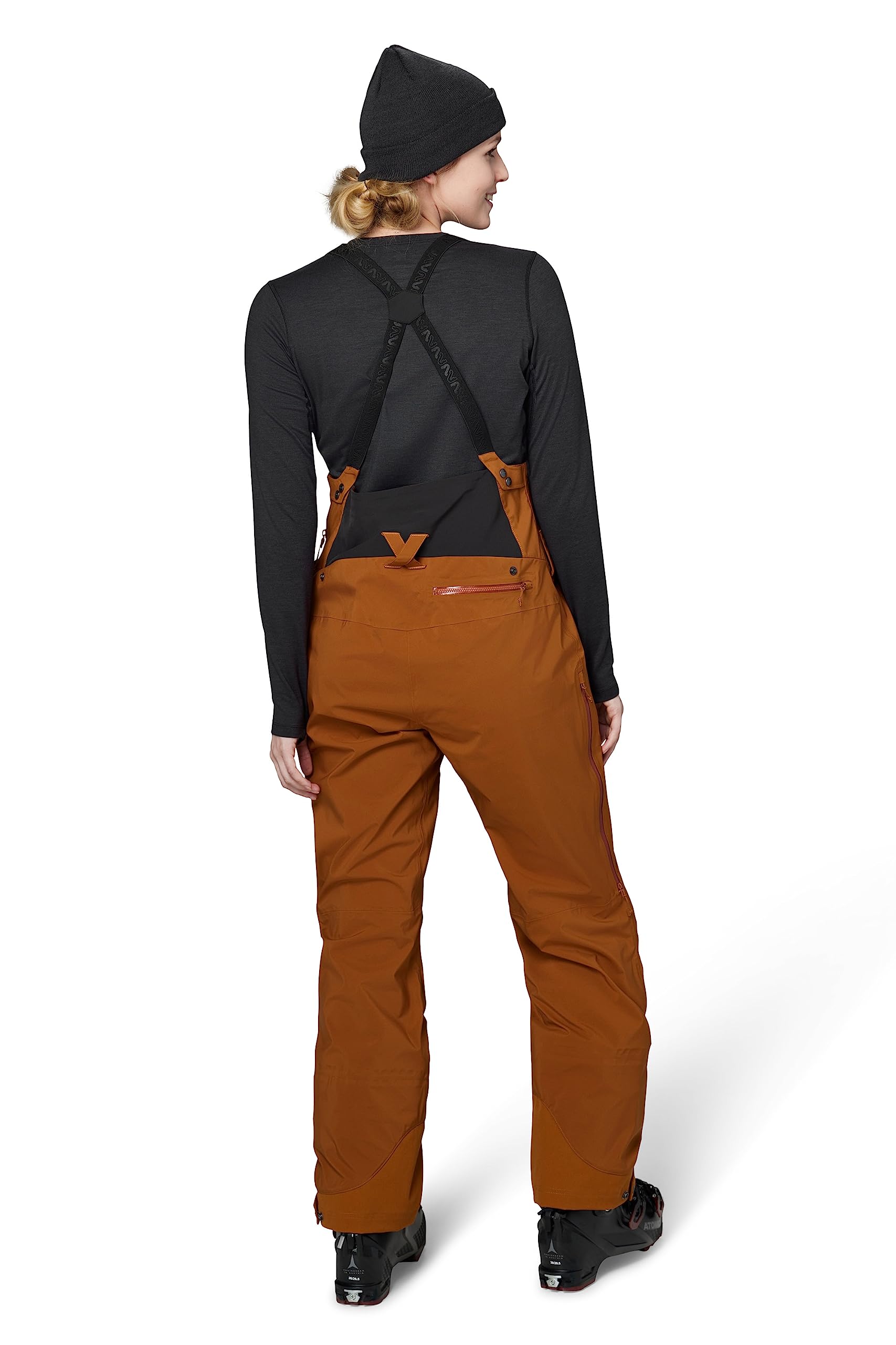 Flylow Women's Siren Bib Waterproof Breathable Ski & Snowboard Pant - Seaglass - Medium