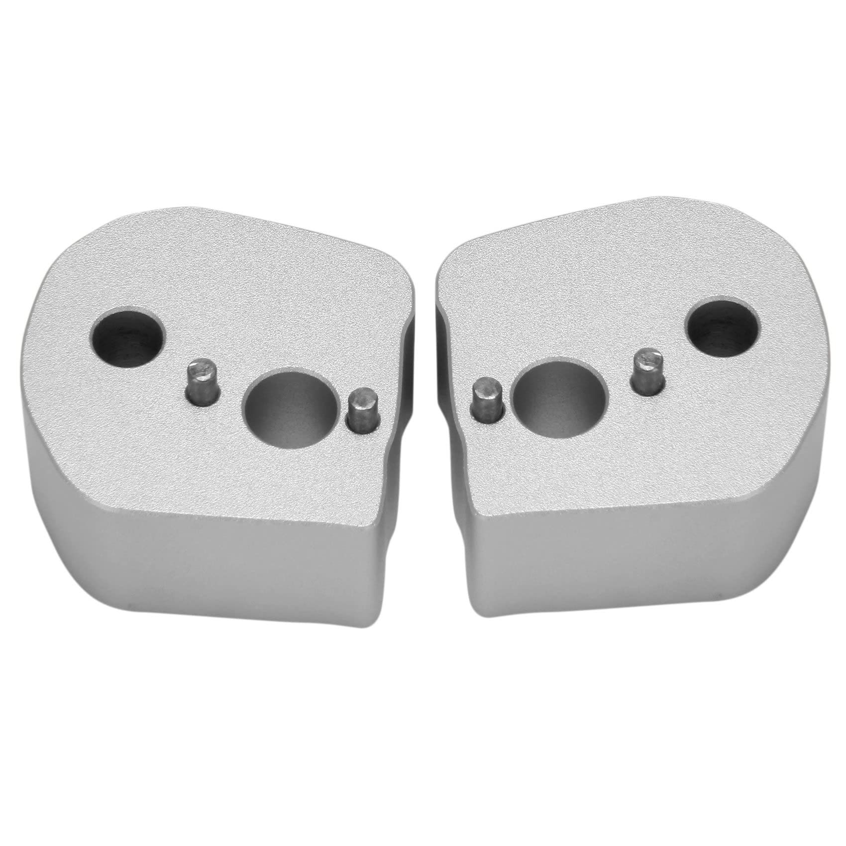 Peukerty Rehausseur de guidon de pour FJR1300 FJR 1300 2006-2019 Argenté Accessoires de