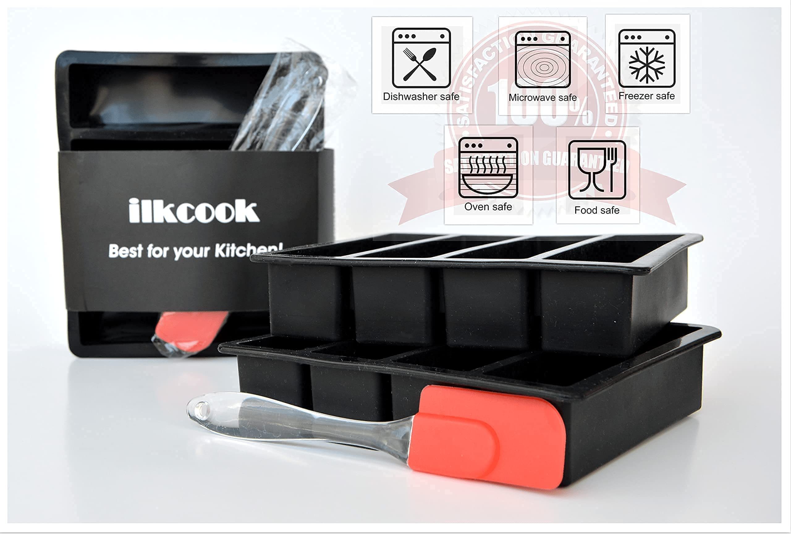 BMYJ Silicone Ice Cube Trays For Water Bottles, 4 Cavity Easy Release Long Ice Sticks Bottled Beverages Sports Drinks Iced Tea Reusable Freezer Mold Acces - View #10