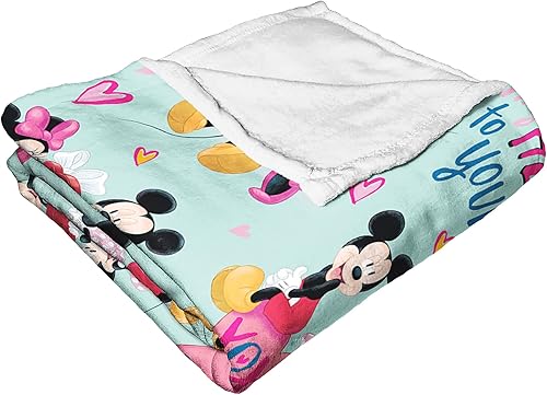 Miniatura 2 de Northwest Disney Mickey Mouse - Manta táctil de seda, 50 x 60 pulgadas