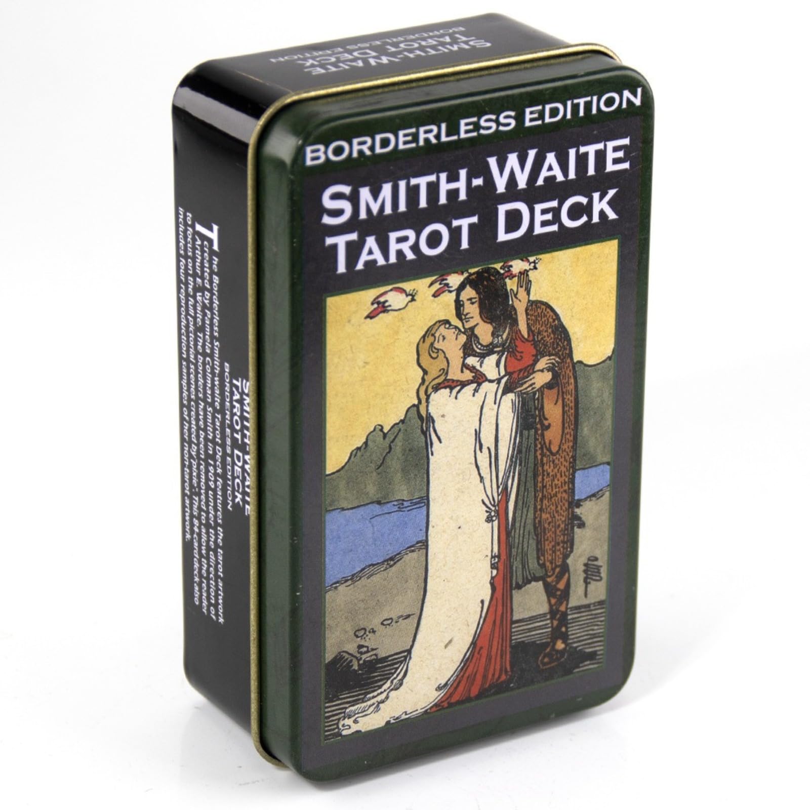 Tarot Rider Waite Genérico Borderless Edition Smith-Waite Tarot - 10,2x6cm, Premium Tarot Marsella