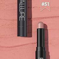 Vista 3 de FOCALLURE - Sombra de ojos en barra cremosa con acabado mate y brillante, lápiz iluminador suave y brillante para mujeres, maquillaje de sombra