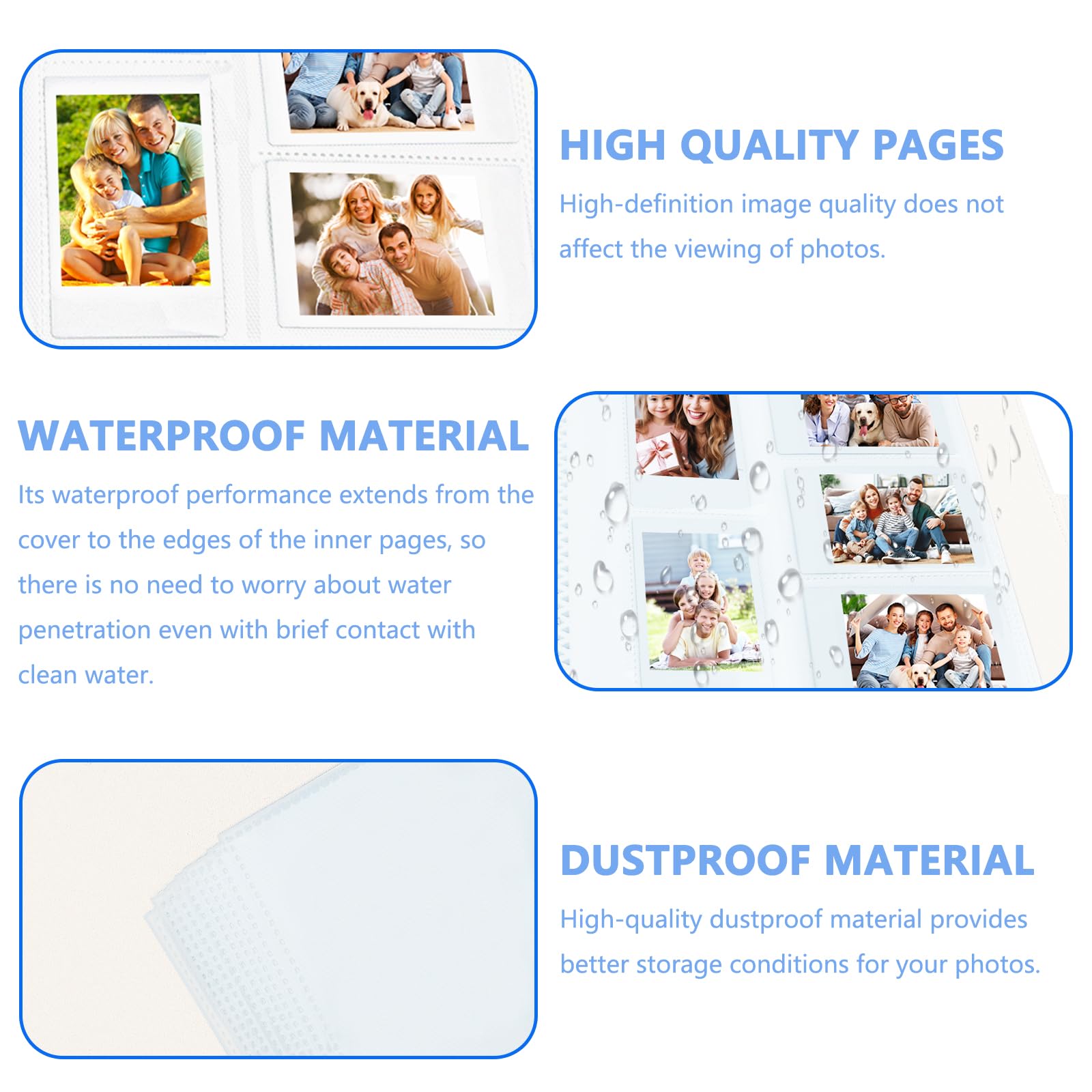 360 Pockets Photo Album for Fujifilm Instax Mini LiPlay 12 11 90 70 9 8+ 8 7S Instant Camera/Mini Link SP-1 Printer - Image 3