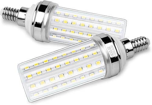 Miniatura 2 de SAUGLAE Bombillas LED de maíz de 20 W, equivalentes a bombillas incandescentes de 150 W, blanco cálido de 3000 K, no regulables, 2000 lm, bombillas