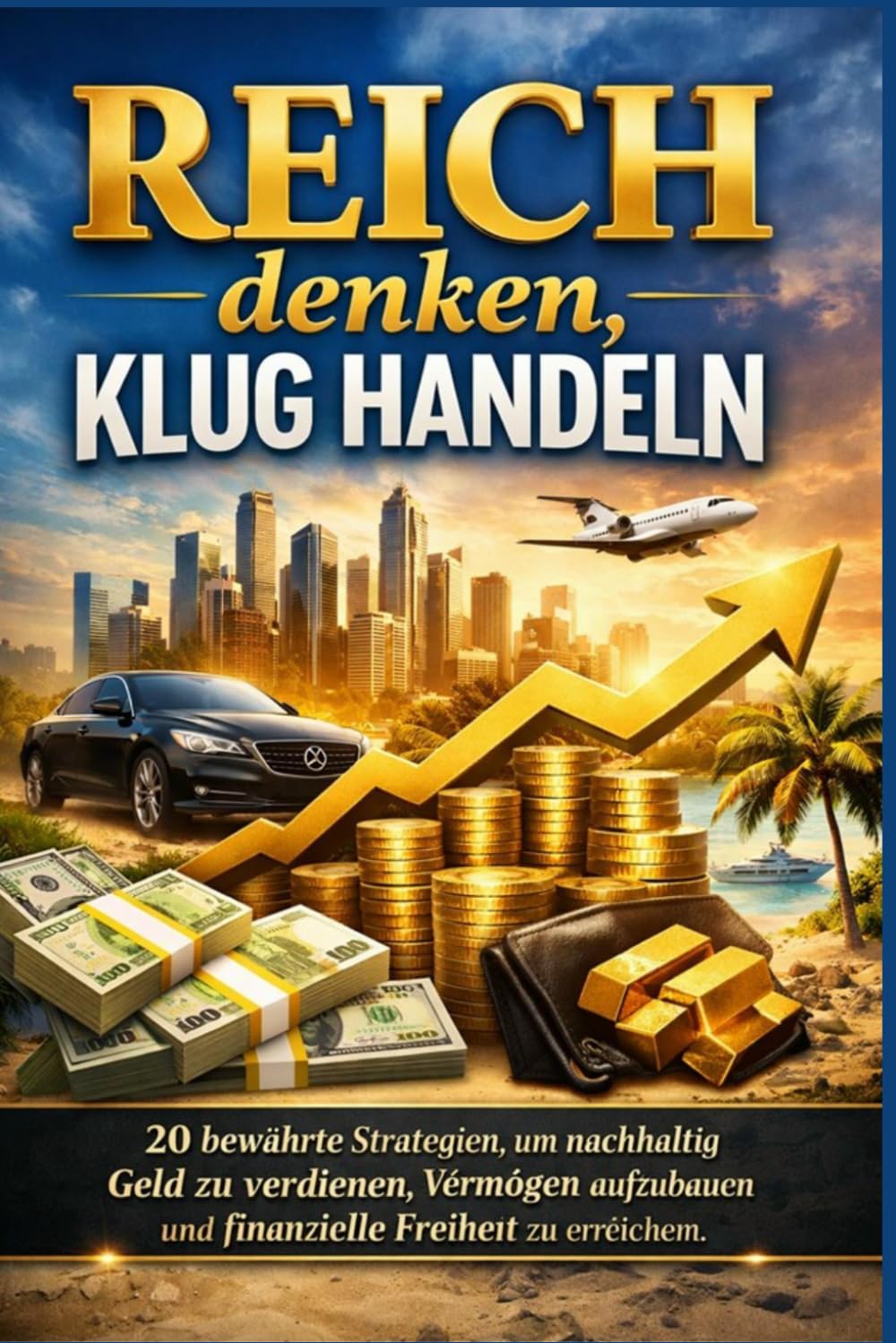Reich denken, klug handeln: 20 bewährte Strategien, um nachhaltig Geld zu verdienen, Vermögen aufzubauen und finanzielle Freiheit zu erreichen
