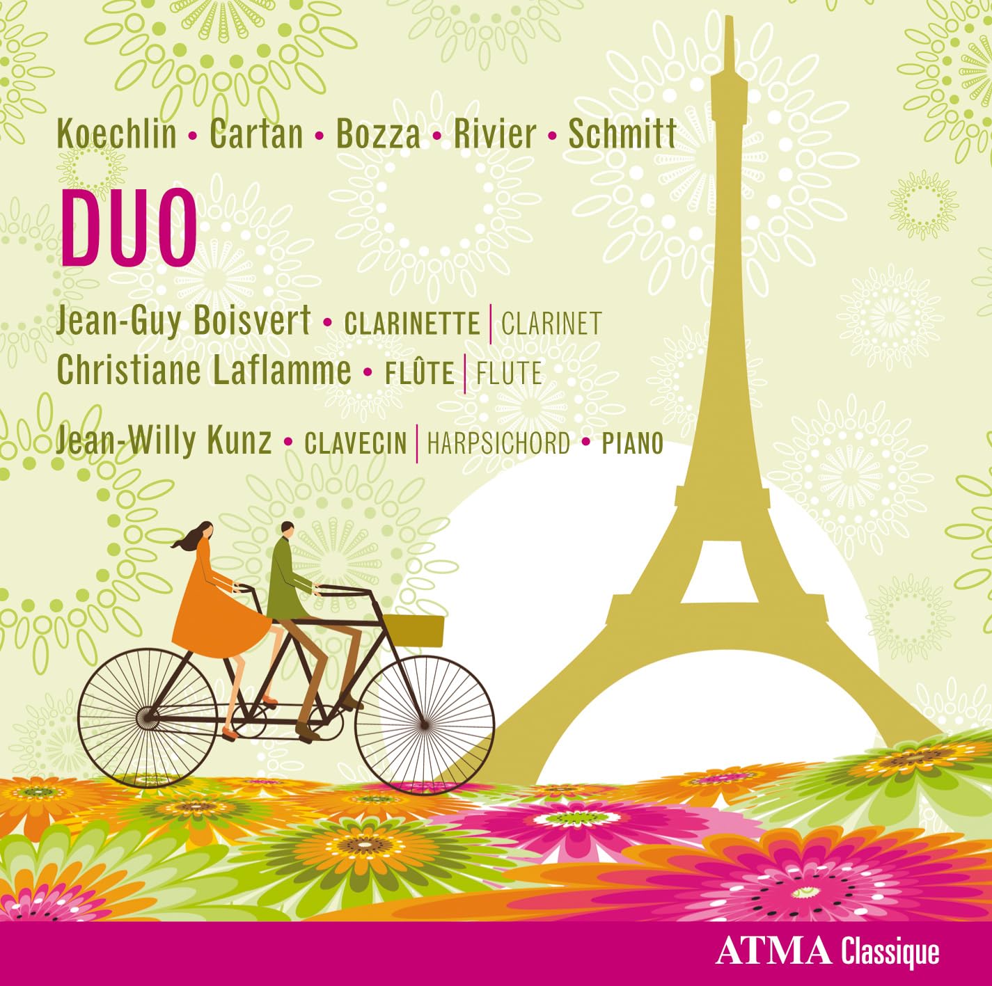 DUO [Audio CD] Boisvert; Laflamme; Kunz and Schmitt