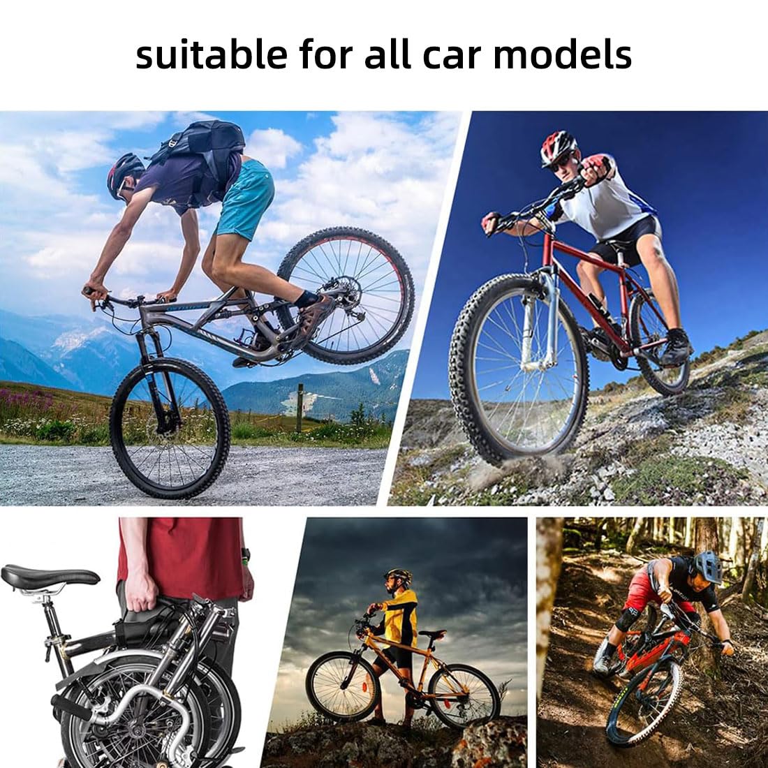 POFET Lot de 4 anneaux en métal fermement pour cadre de vélo VTT - Guide de câble