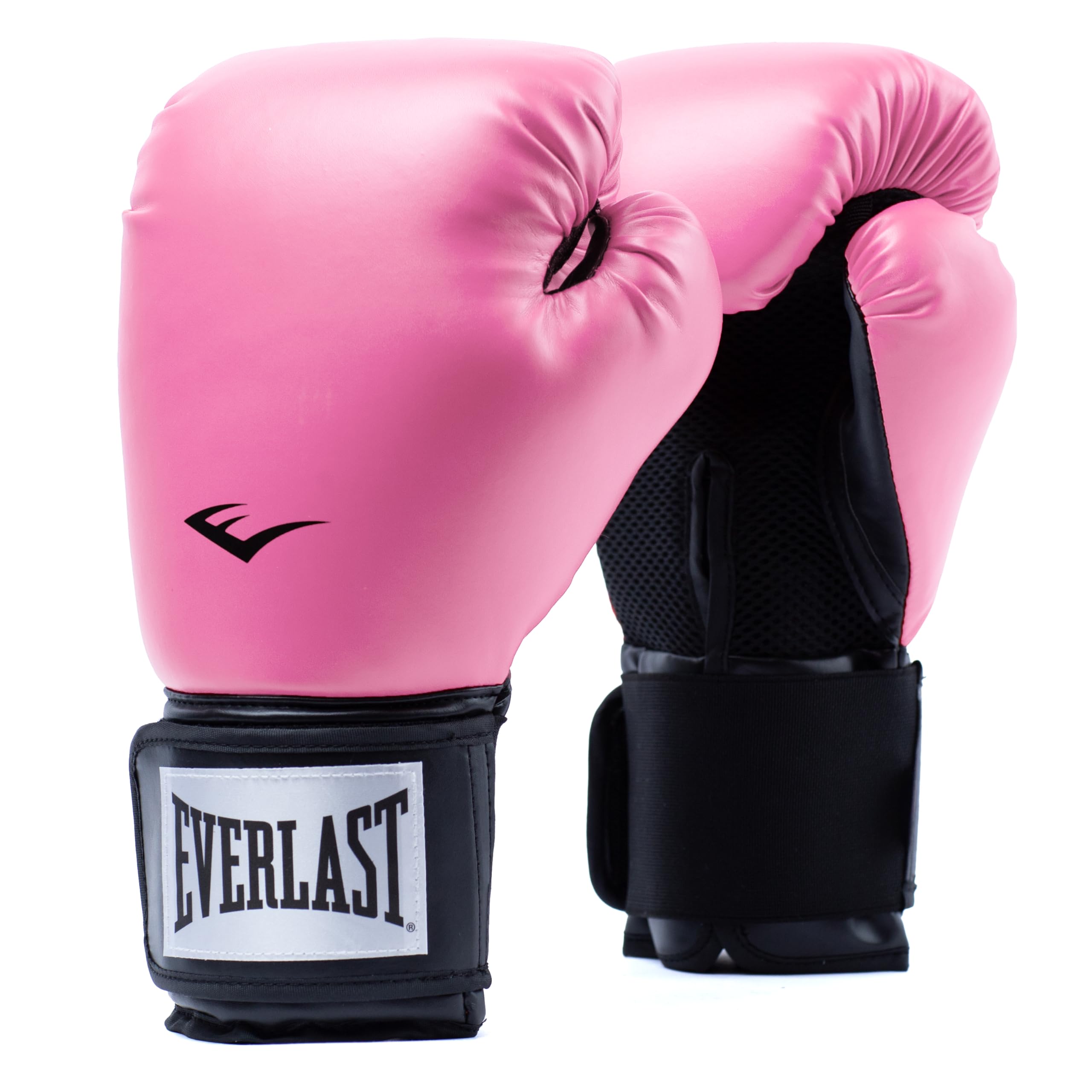Everlast ProStyle 2 8oz Boxing Gloves, Red Boxing Gloves for Bags, Mitt Work & Fitness Classes, Hook and Loop System, Grip Cord, Half Mesh Palm and Triple Layered Padding - Authentic Everlast Gear