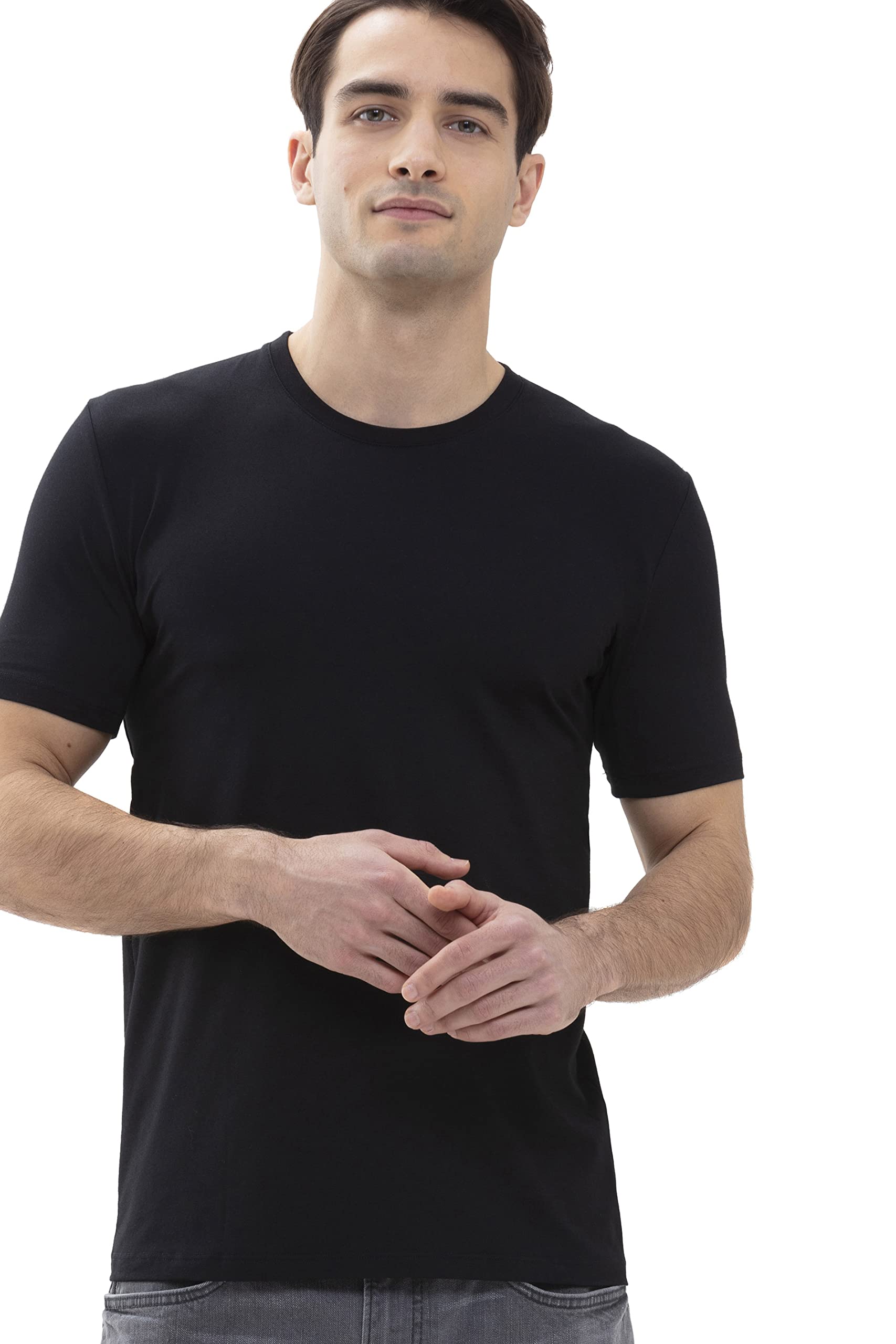 Mey Herren Funktionsshirt - das Original Innovation, Körpernahe Passform, Rundhalsausschnitt, Kurzarm, Geruchshemmend, Serie Business Class Premium