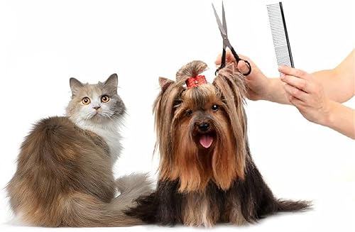 Miniatura 4 de Zittop Peine para perros Cepillo de aseo para mascotas para gatos, cachorro de galgos con piel mediagruesa, fácil agarre, con dientes redondeados de