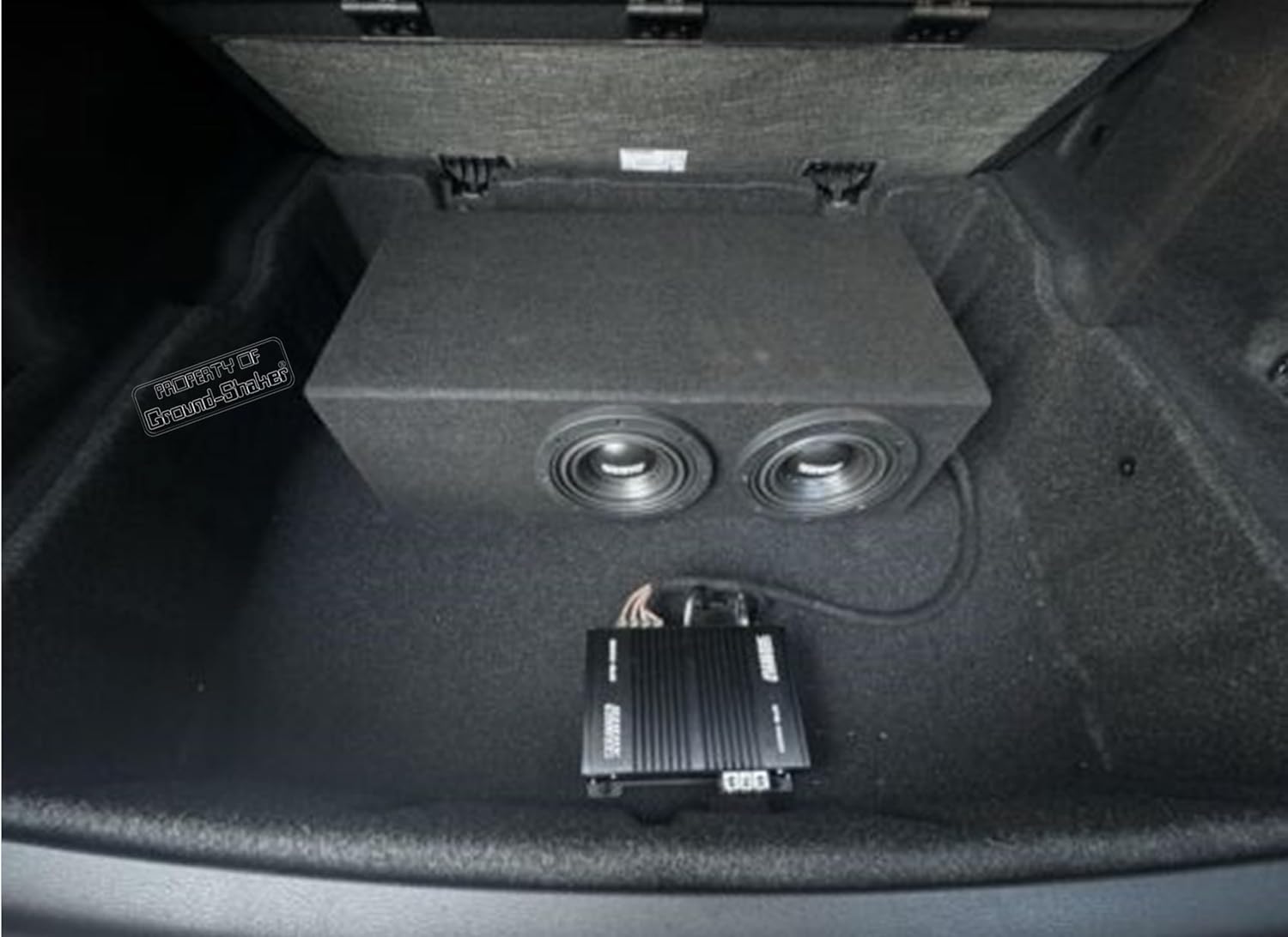 6.5 Ported/Vented Sub Box Subwoofer Enclosure Speaker Box Ground Shaker