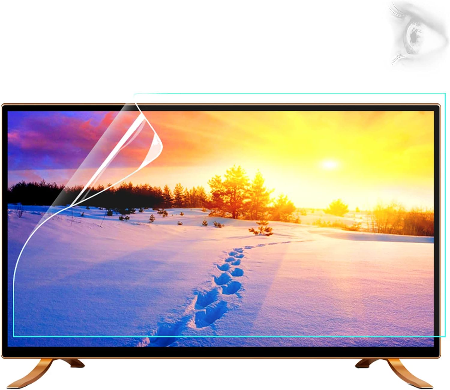 TV Screen Protector, 3275 Inch AntiBlue Light Screen Protector Panel