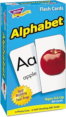 TREND Skill Drill Flash Cards, 3 x 6, Alphabet
