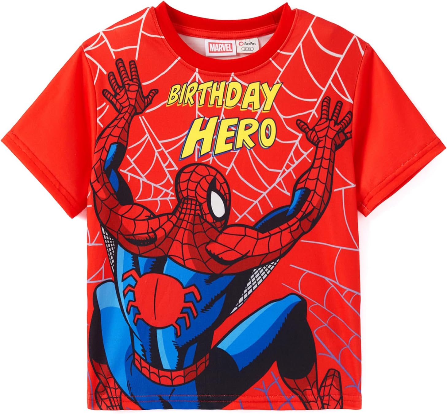 Disney Marvel Minnie Mickey Frozen Stitch Princess Birthday Girl Shirt Boys and Toddler Short-Sleeve Graphic T-Shirt 2-9Y