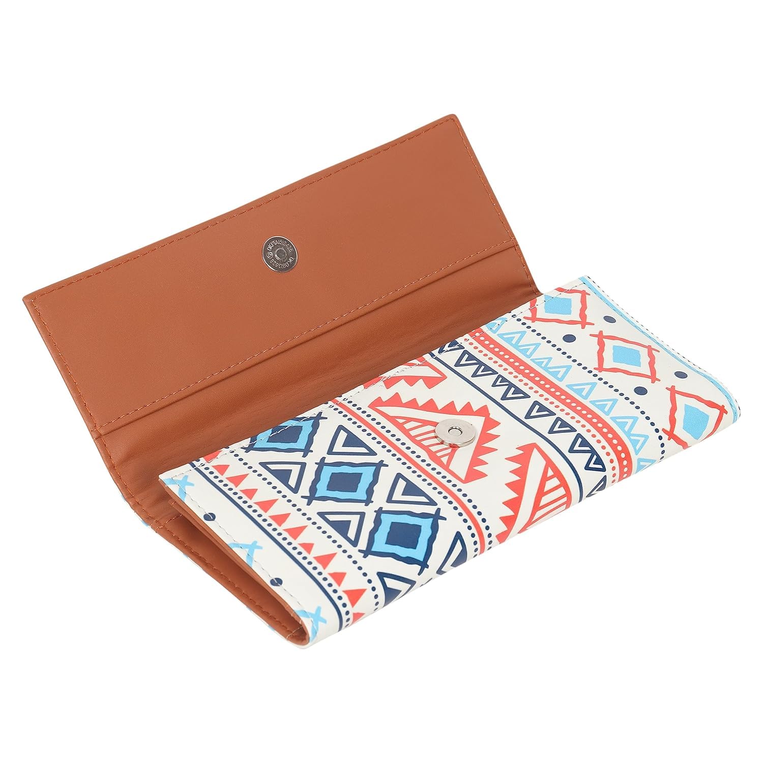 shopmantra Wallet for Women's | Women's Wallet |Clutch | Vegan Leather | 11 Cards 1 ID Slot | 2 Notes and 1 Coin Compartment |Magnetic Closure | Multicolor.-picture-11