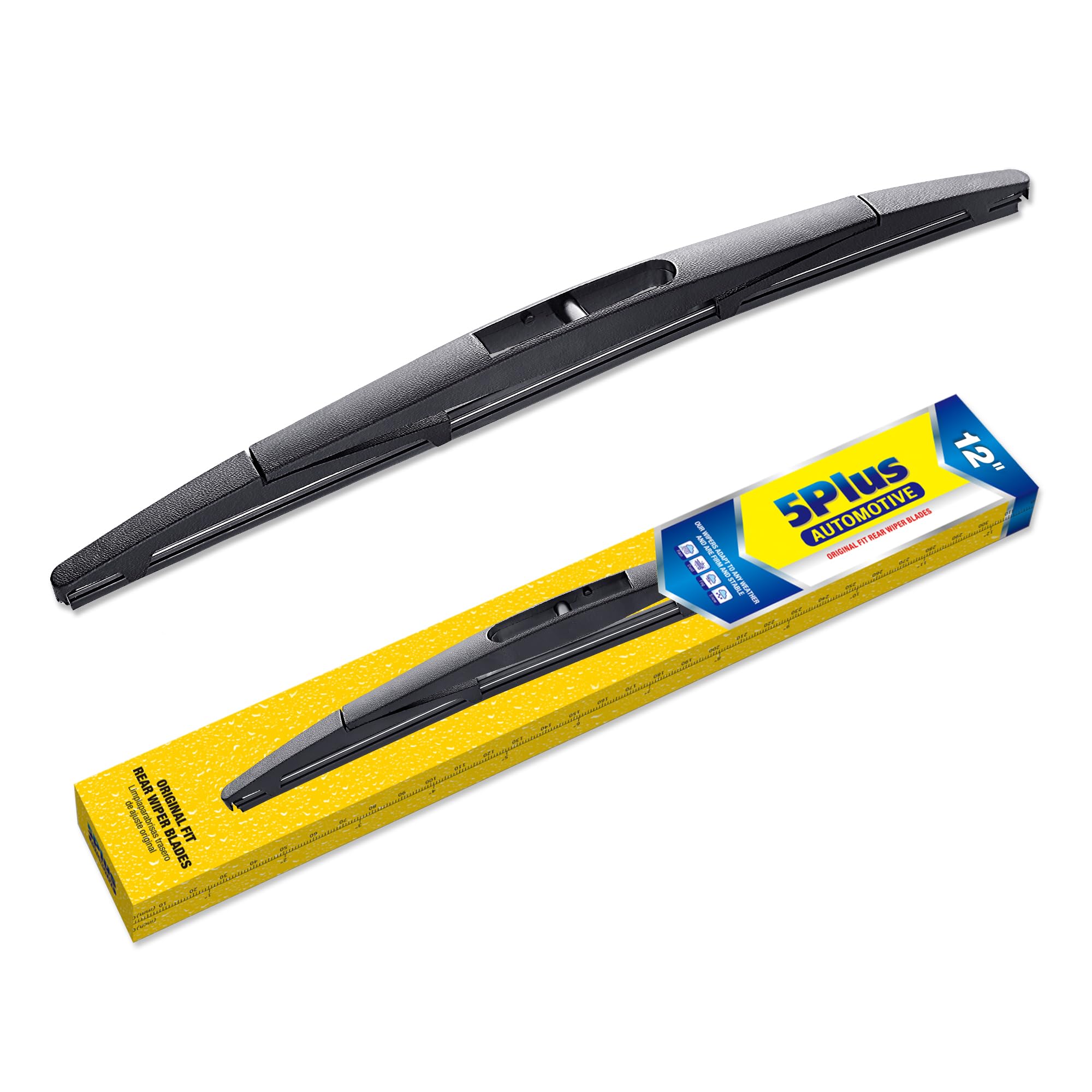 5 PLUS Custom-Fit Back fits 2018-2024 JEEP Wrangler Rear Wiper Blade