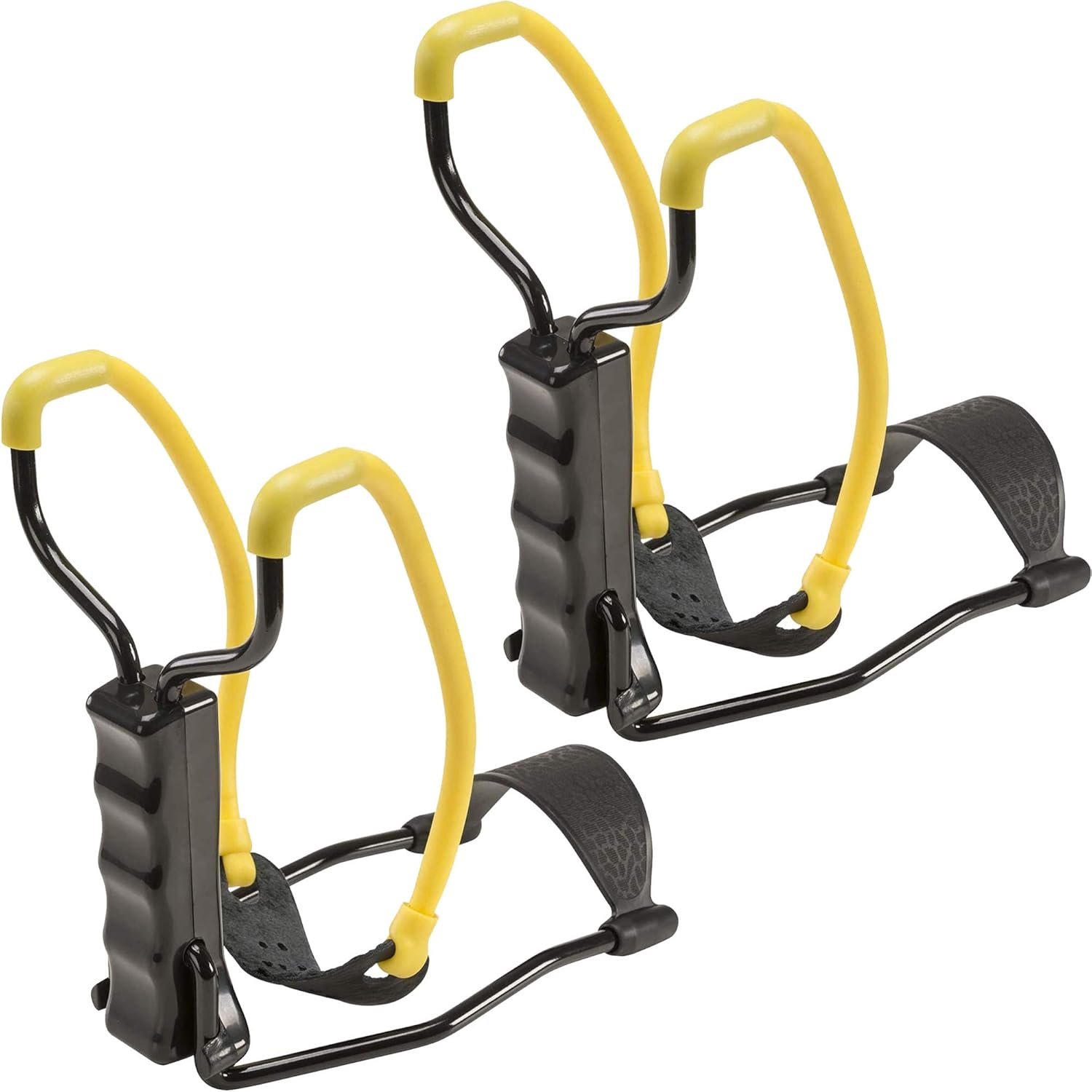 Inscape Data Slingshots 2pcs Yellow/Black, 8 Inch Slingshot : Sports & Outdoors