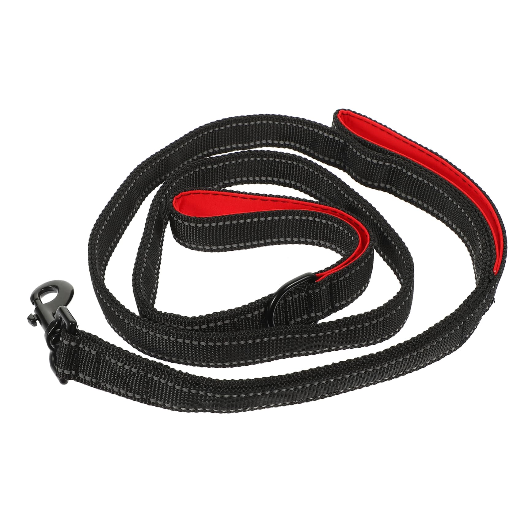 BELLIFFY Durable Dog Leash with Traffic Handle Comfortable Non Restraining Design for Outdoor Walking Labour Saving Pet Training Leash Grey for Dogs