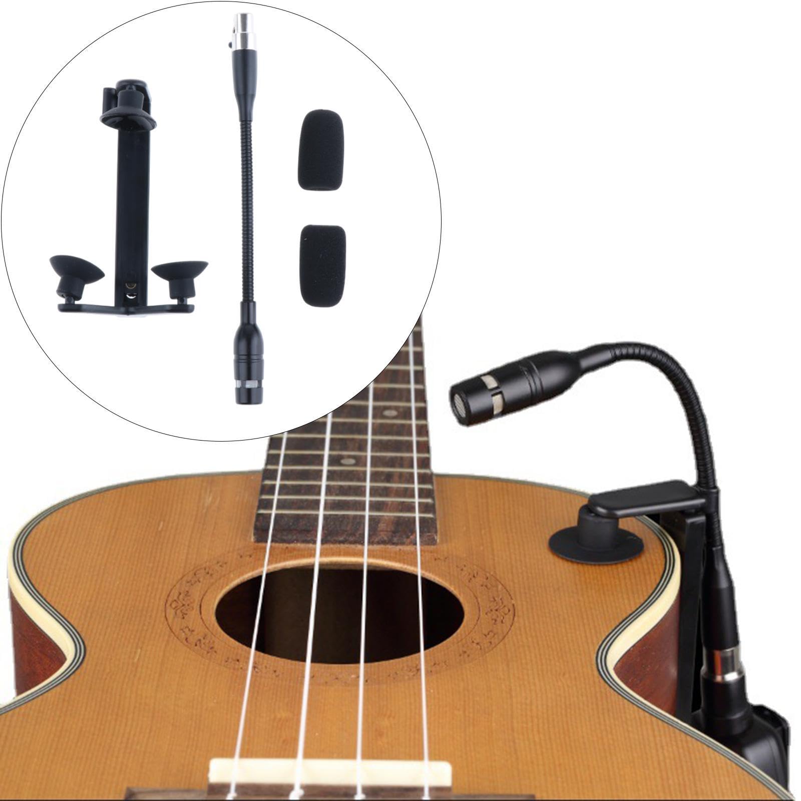 ギターマイク Amazon.co.jp: Qialexicon Studioアコースティックギター向けの