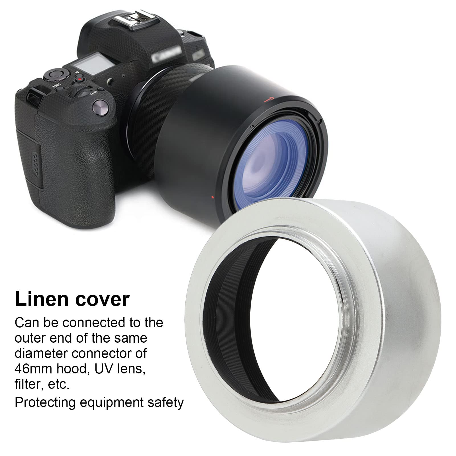 Paraluce Goshyda HB-58 Per Nikon 18-300mm - Protezione Obiettivo Con Design Reversibile - Foto 11