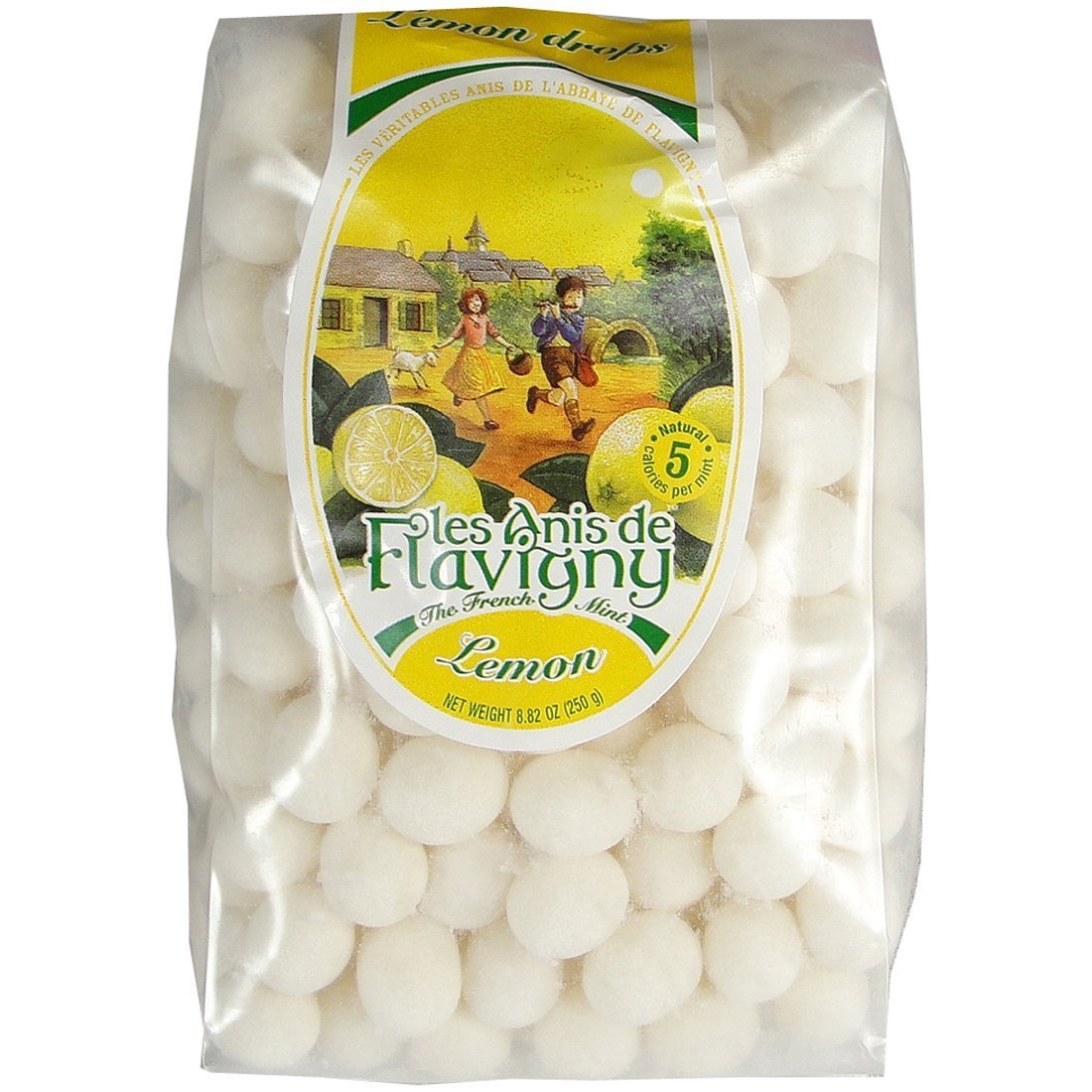 Lemon Abbaye De Flavigny Anise Drops All Natural Bulk 8.8 Oz Bag