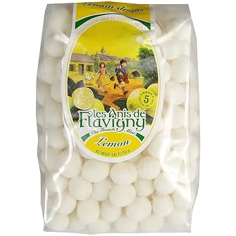 Lemon Abbaye De Flavigny Anise Drops All Natural Bulk 8.8 Oz Bag