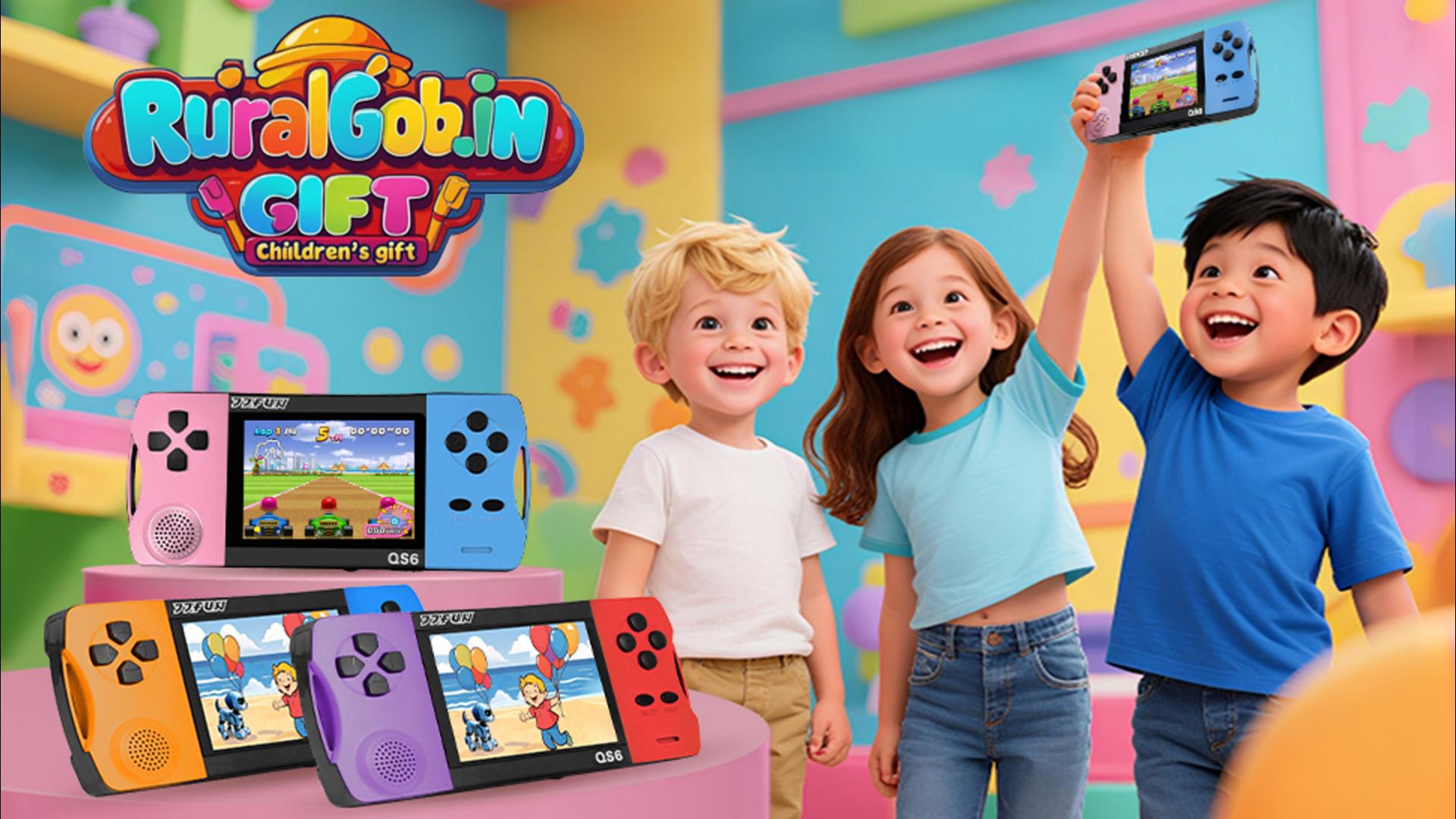 Amazon | 【6-12歳向け】ポータブルゲーム機 216種の16ビット知育