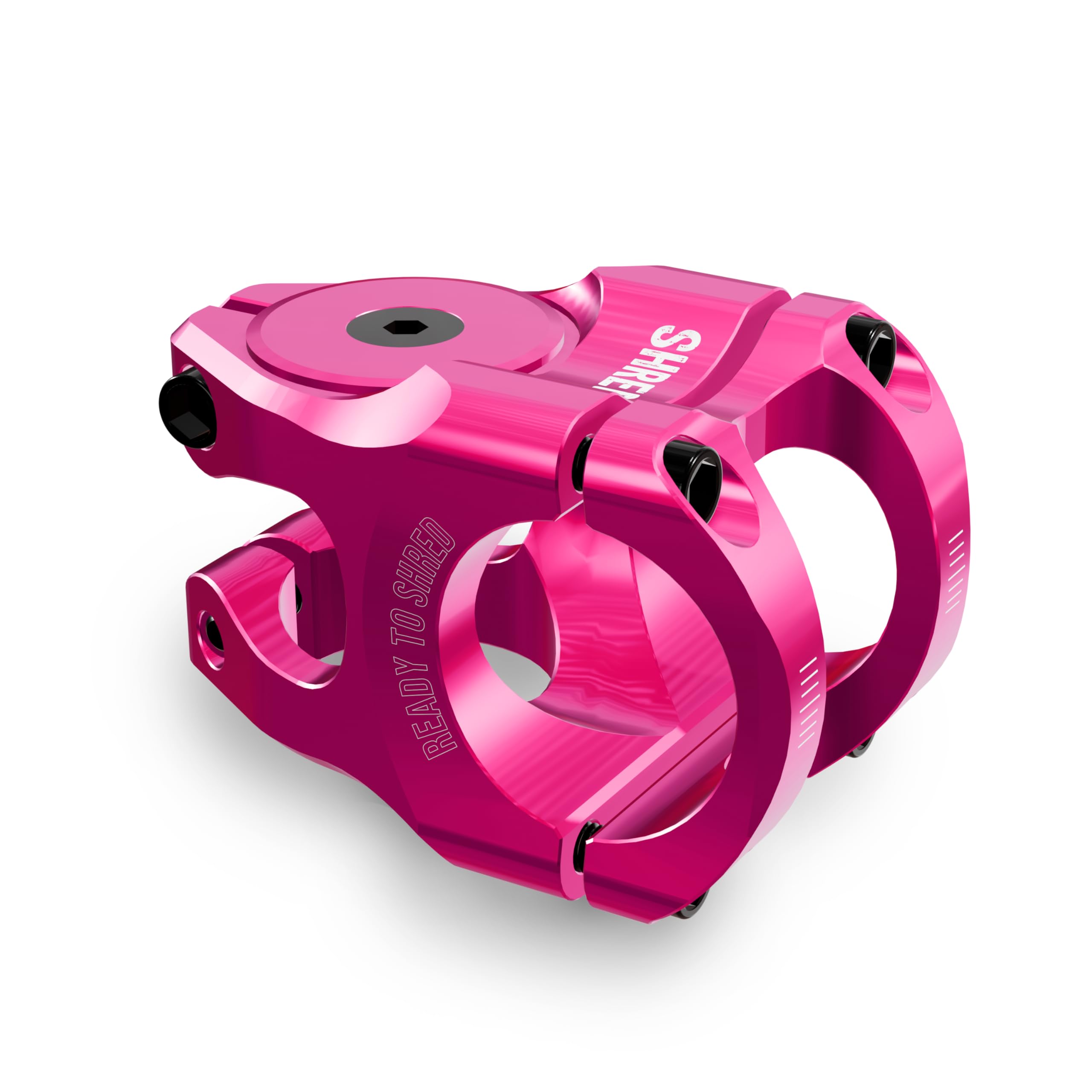 Attacco manubrio Edge Control MTB 31,8 mm | 0 gradi | 35 mm – Attacco manubrio corto per mountain bike moderne | 9 colori | con cappuccio Ahead dello stesso colore