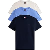 Tommy Jeans Tjm Xslim 3 Pack Tee Ext Dm0Dm21579 Maglietta S/S