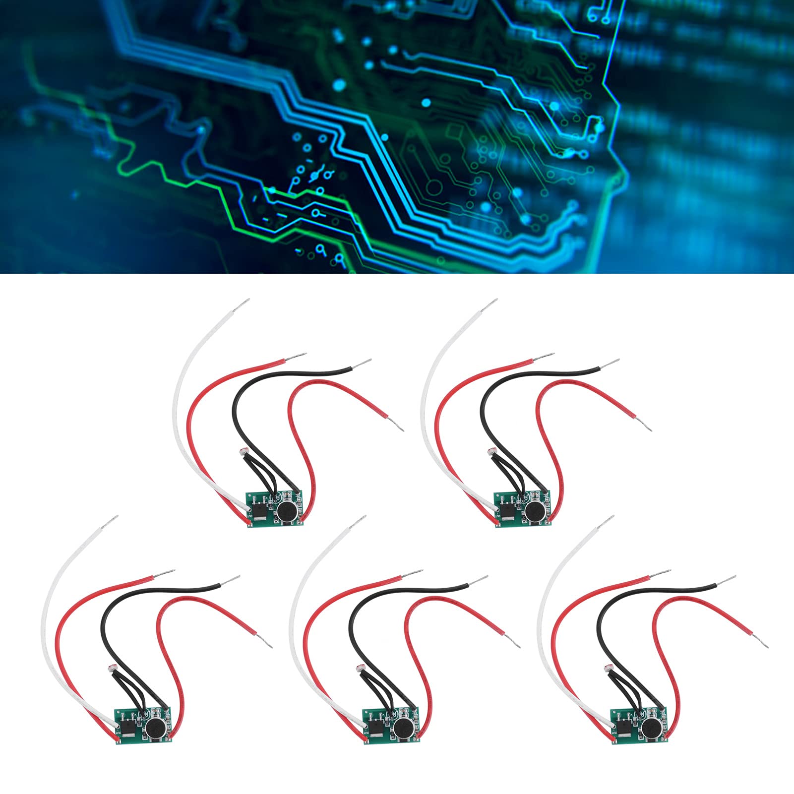 TenNuoDa S330 Sound Control Switch Module,5Pcs Sound Control Switch Module Solar Light Sensor Module Circuit Board DC 3V?30V Solar Lamp Controller