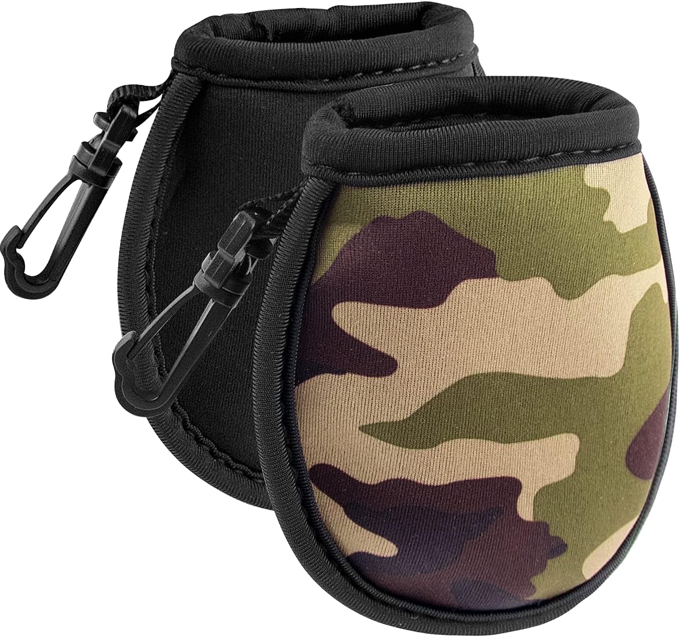 QUACOWW 2 Pack Golf Ball Washer Pocket Pouch, Golf Ball Cleaner Pouch