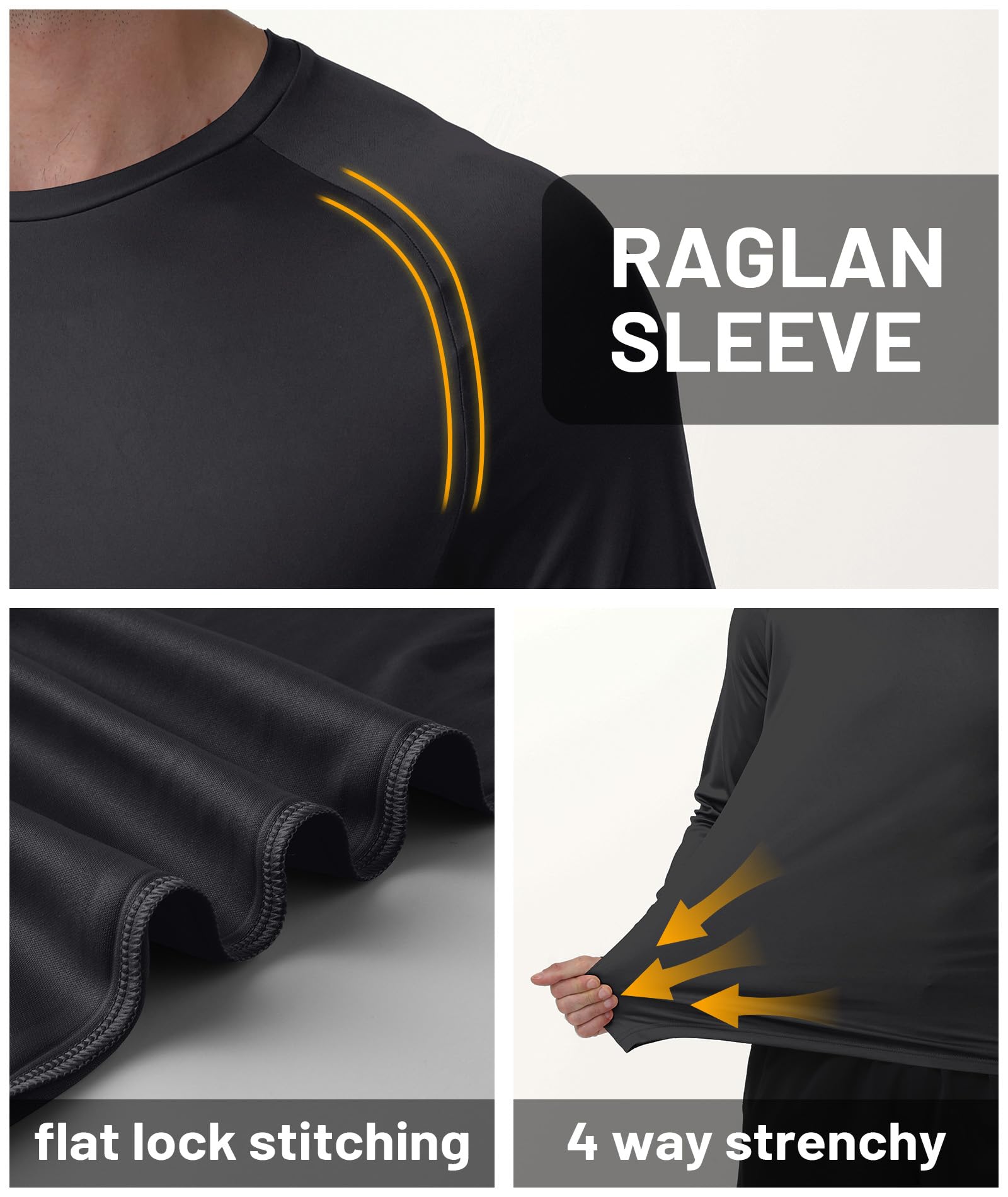 ZITY Rashguard per Uomo