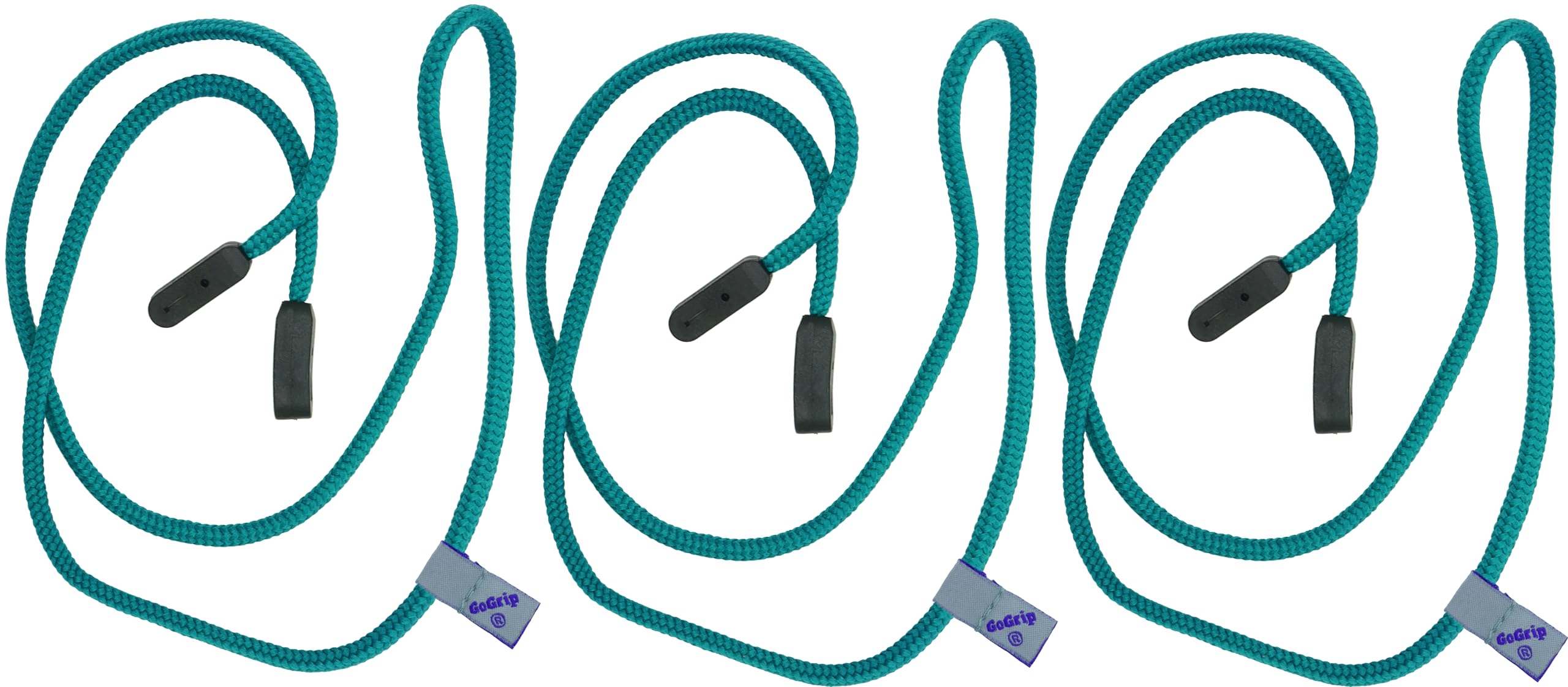 GoGrip Original - VALUE BUNDLE - Secure Glasses Cord - Spectacle and Spec Lanyard (Jade x 3)