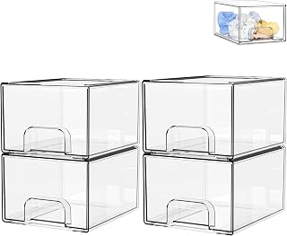 Clear Storage Organizer Drawers