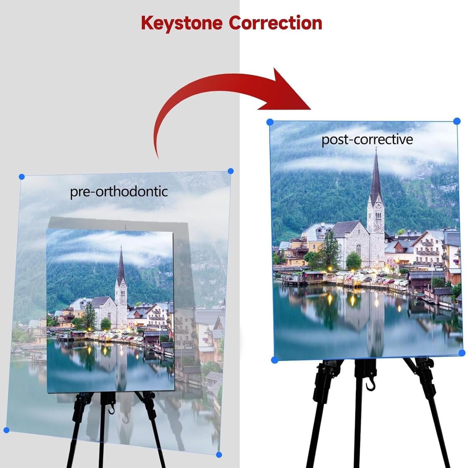 Smart Sketcher Projektor, Led-zeichnungsprojektor Mit 18–200 cm Projektionsweite, Hd-bildübertragung über USB/Smartphone, Fernbedienung Und Ständer, Kunst-nachzeichnungswerkzeug Für Künstle with-Base