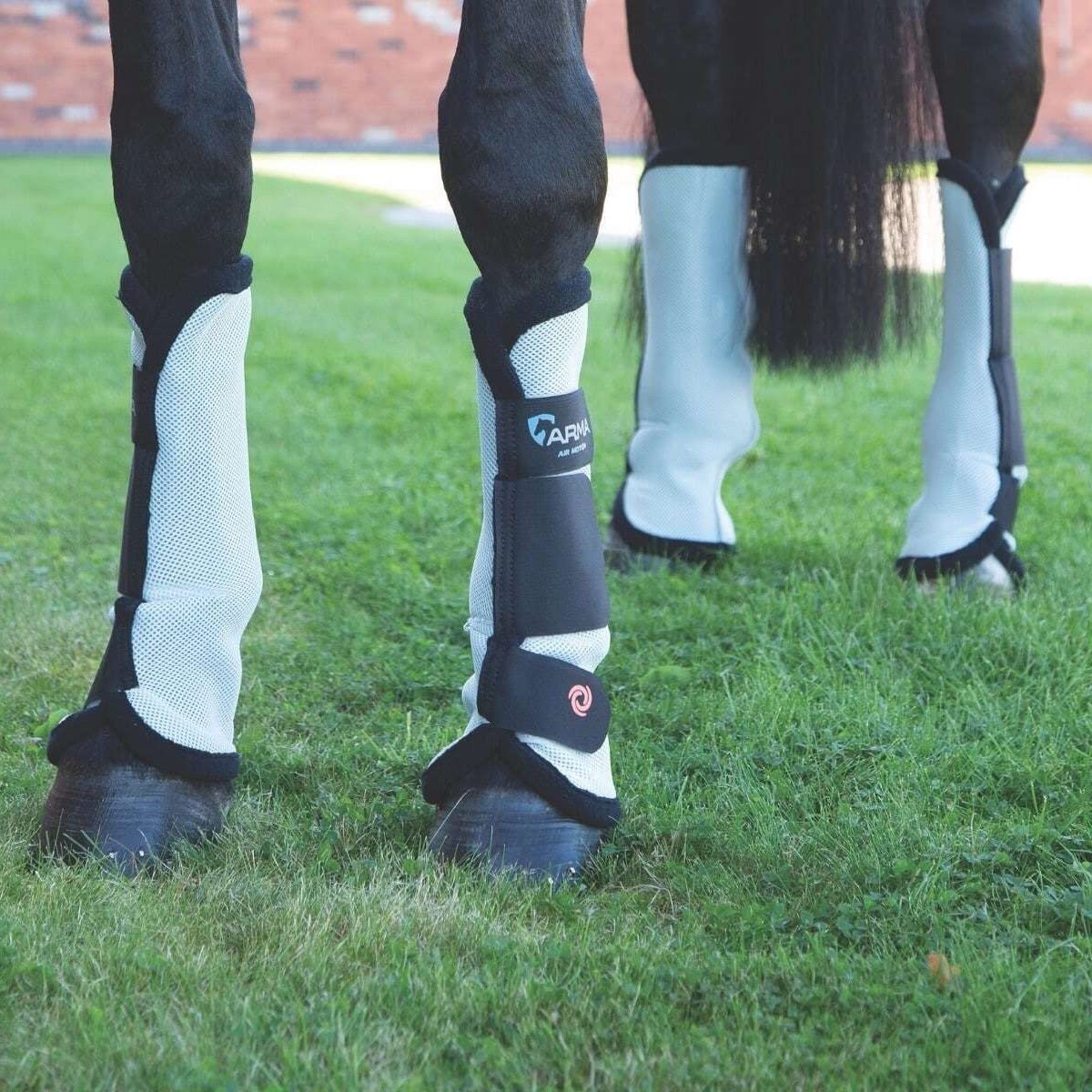 Shires Fly Boots Bottes Anti-Mouches, Noir, Full Mixte