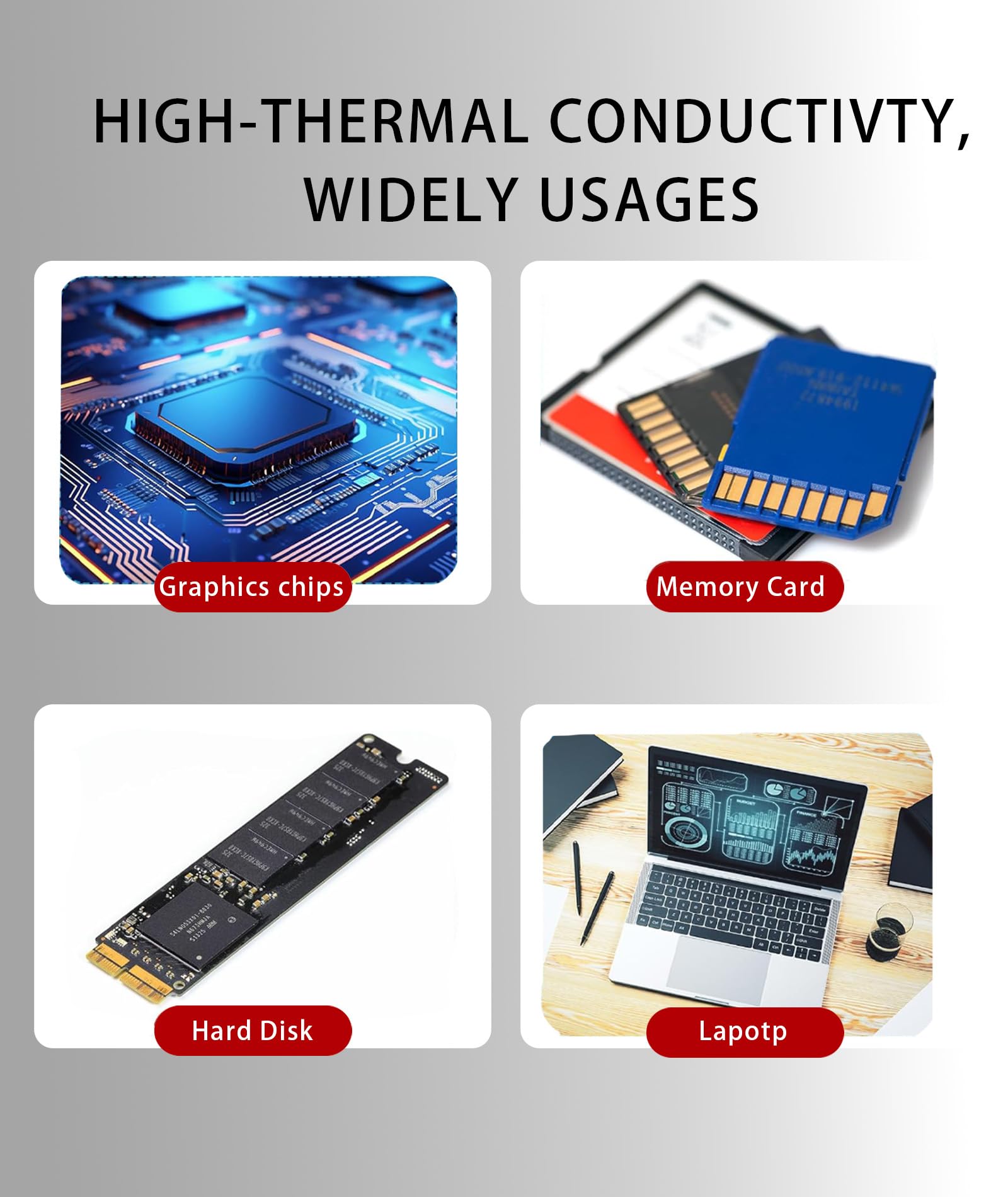50 * 31 * 0.25mm Ptm 7950 Phase Change Thermal Conductive Sheet, Ptm7950, Thermal Pad for Laptop for CPU, Gpu, Ssd, Etc — Amazon image 6