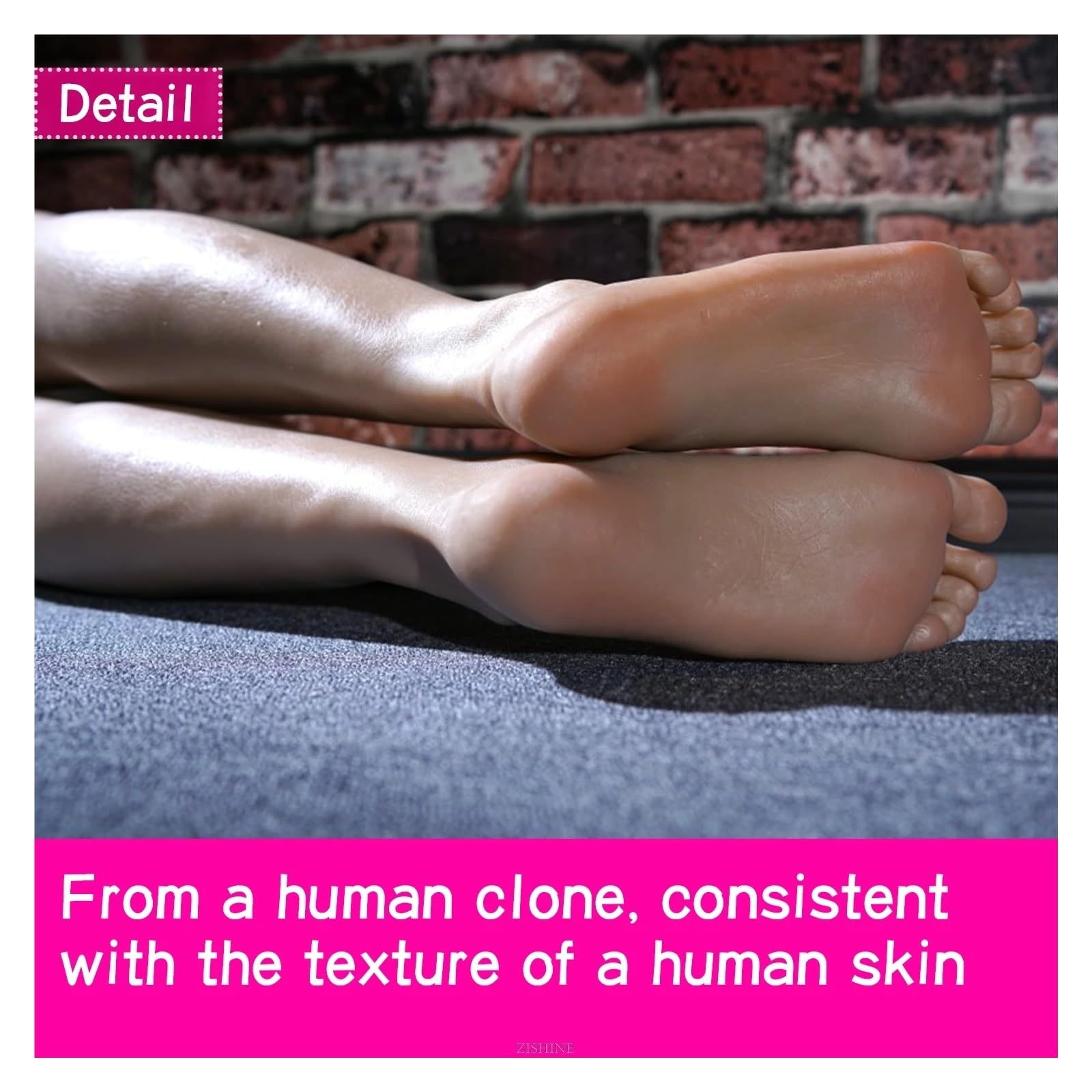 1:1 fałszywy męski model stopy nogi do praktyki Manicure rekwizyty filmowe szkic artystyczny medycyna etap paznokci 4401L(Toes positioning,Right foot)