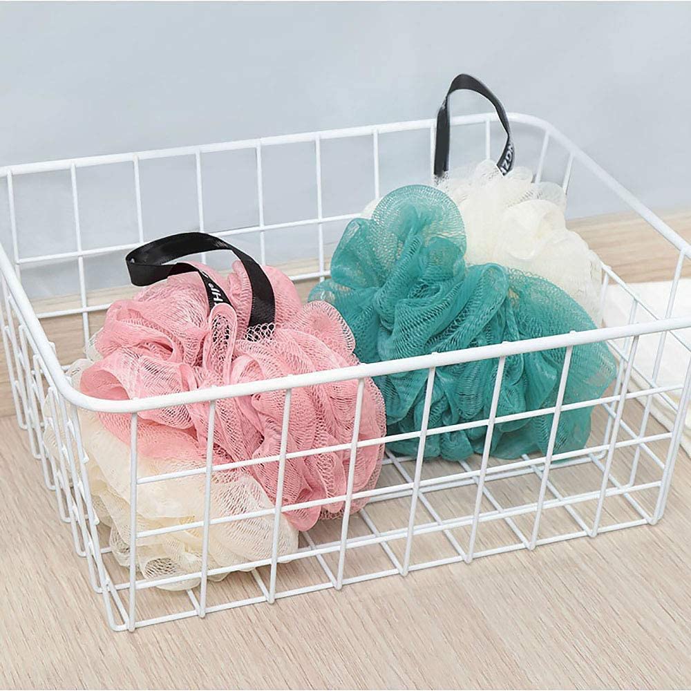 6 sztuk gąbka do kąpieli szczotka z siatki miękka piłka bardzo gęsta piłka prysznicowa Loofah gąbka do ciała złuszczająca pufa