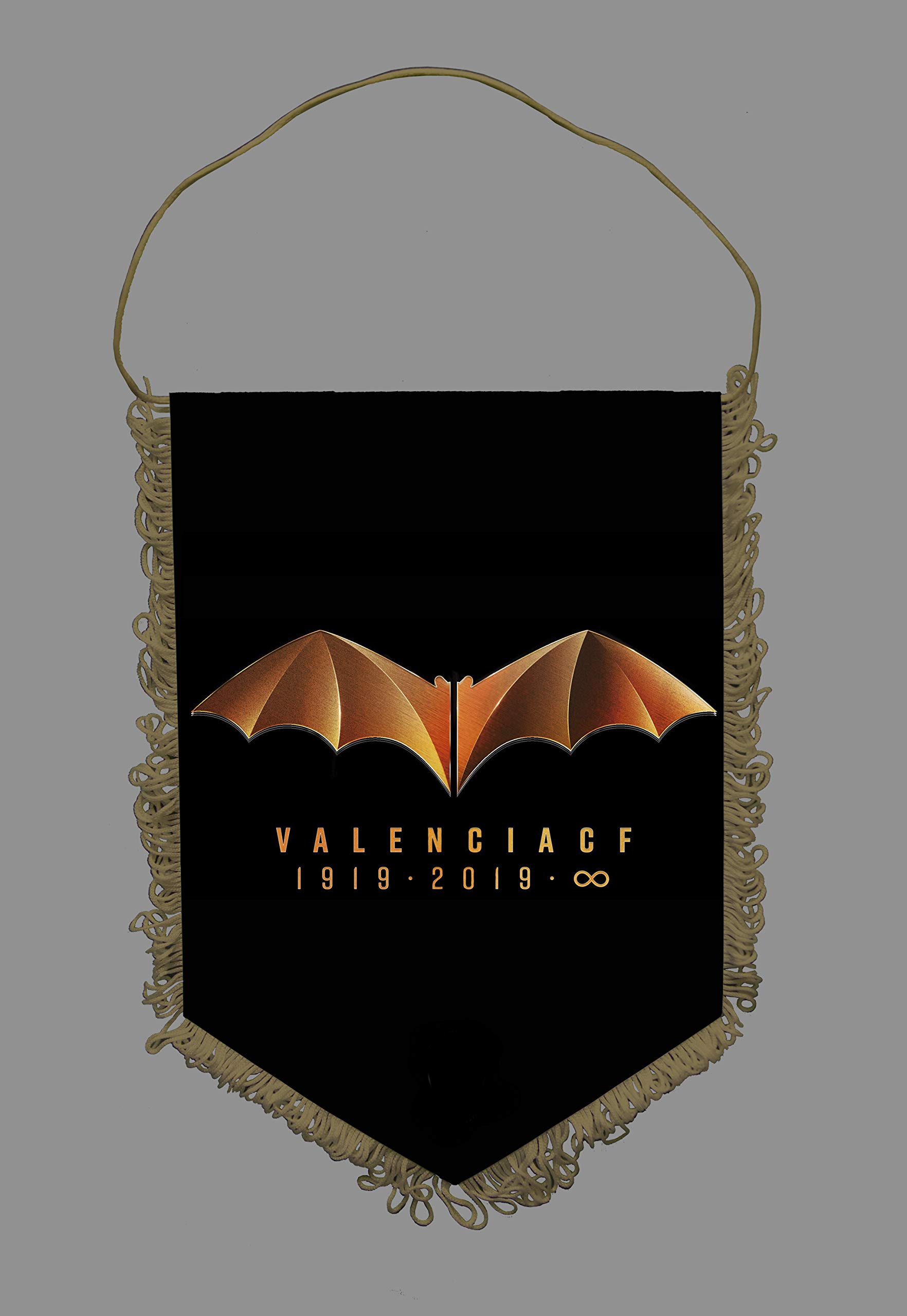Valencia Cf Baval Banderín, Negro, Única