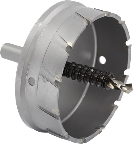 Drill America 4" Carbide Tipped Hole Saw/Cutter with 1" Depth of Cut, CTH Series