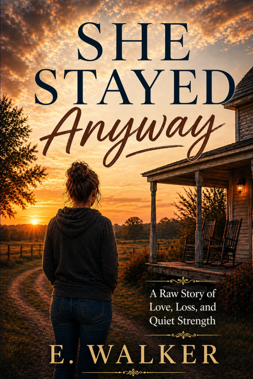 She Stayed Anyway: A Raw Story of Love, Loss, and Quiet Strength