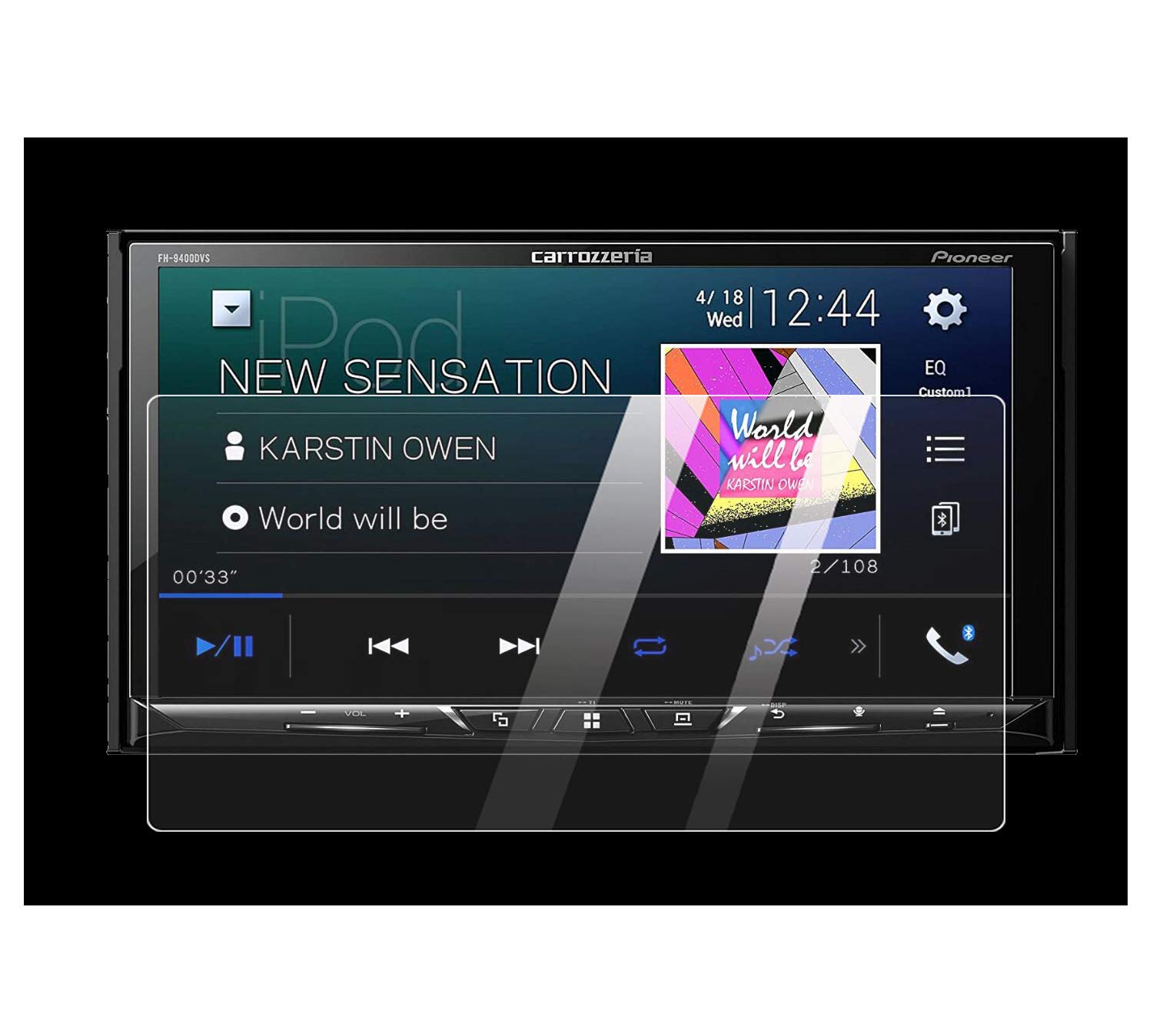 Amazon | [7型] カロッツェリア FH-9400DVS / FH-9300DVS / FH-9200DVD 