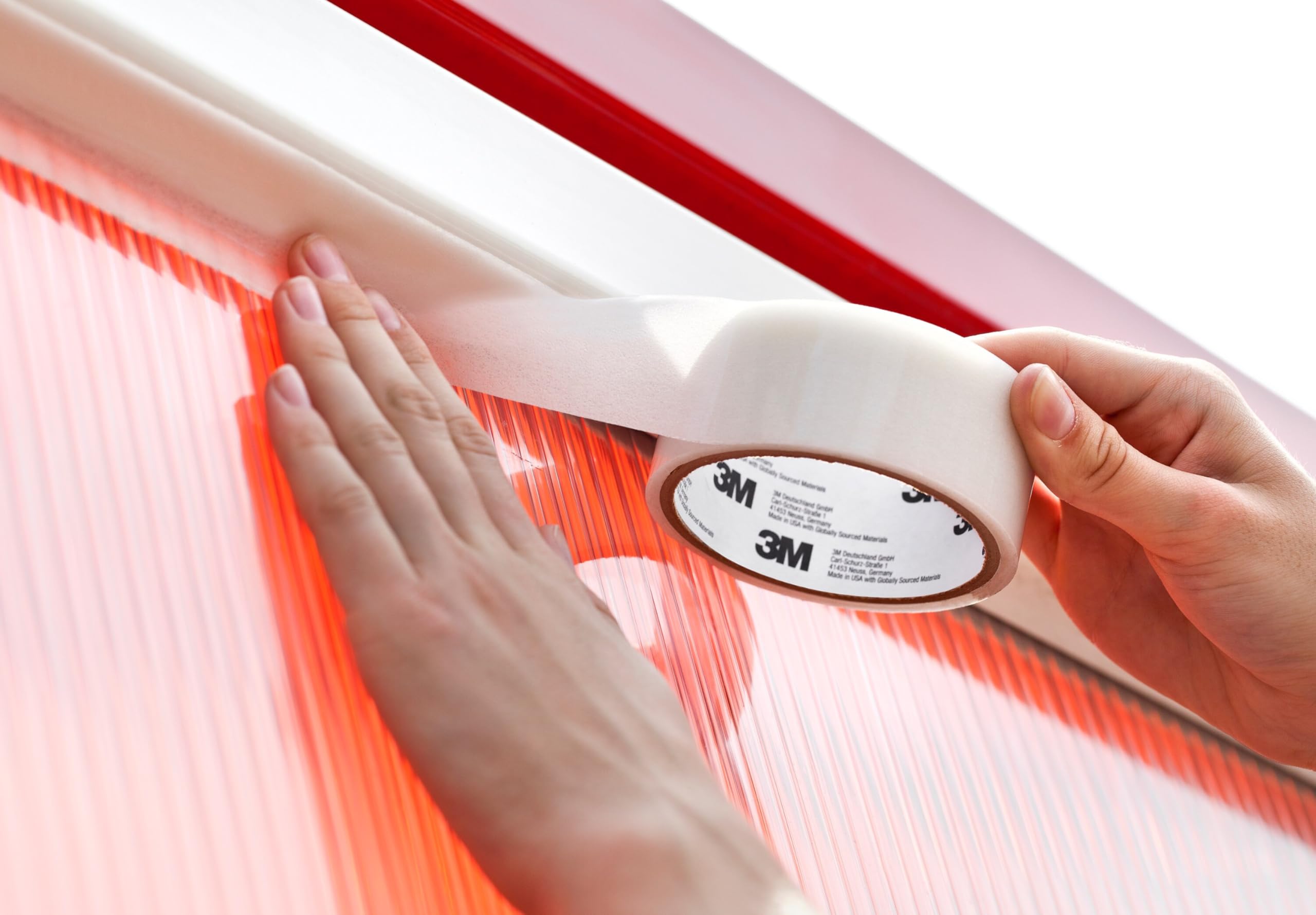 3M 4411N Nastro Sigillante Extreme - Fornisce Una Sigillatura Immediata Senza Tempi Di Attesa O Trasudamenti Associati Ai Sigillanti Liquidi - 50Mm X 5.5M, Traslucido, Spessore: 1.0Mm (1 Pezzo)