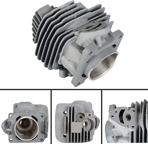 Miniatura 4 de 11410201200 Kit de pistón de cilindro de 1.760 in Reemplazo para motosierra MS261 con junta de bujía de cojinete