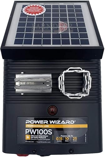 PW100S 12V Solar Fence Enegizer