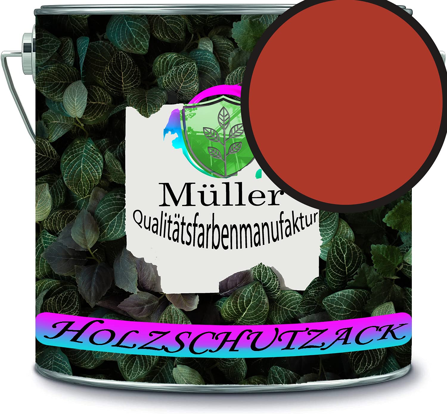 Peinture de protection pour bois extérieur RAL 3016 rouge corail